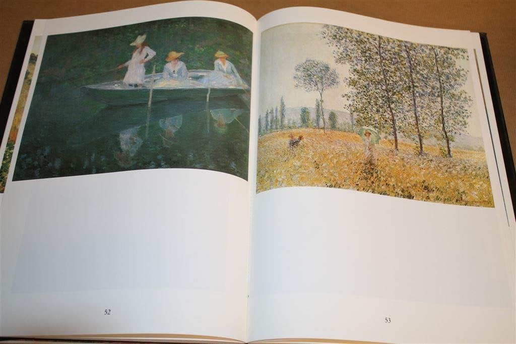 Claude Monet. Monografie Franse impressionist., Ophalen of Verzenden, Gelezen