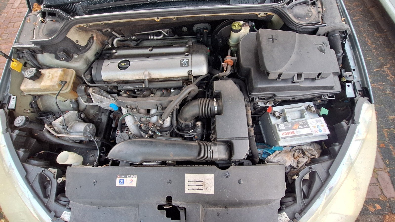 Peugeot 407 2.0 Benzine |Leer| Trekhaak |Goed rijdend, Ophalen of Verzenden, Gebruikt, Peugeot