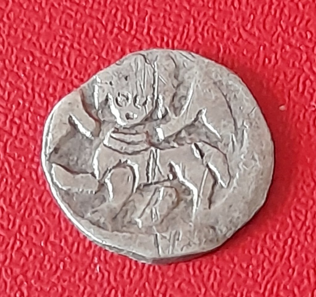 denier of obool Bela IV van Hongarije 1235-1270, Ophalen of Verzenden, Hongarije, Losse munt, Zilver