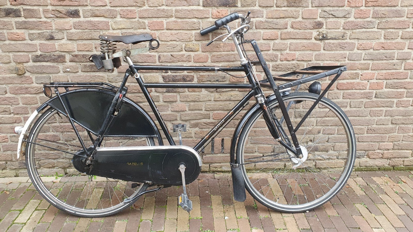 Gazelle vintage herenfiets "schuurvondst", Ophalen, Gebruikt, Gazelle, Versnellingen