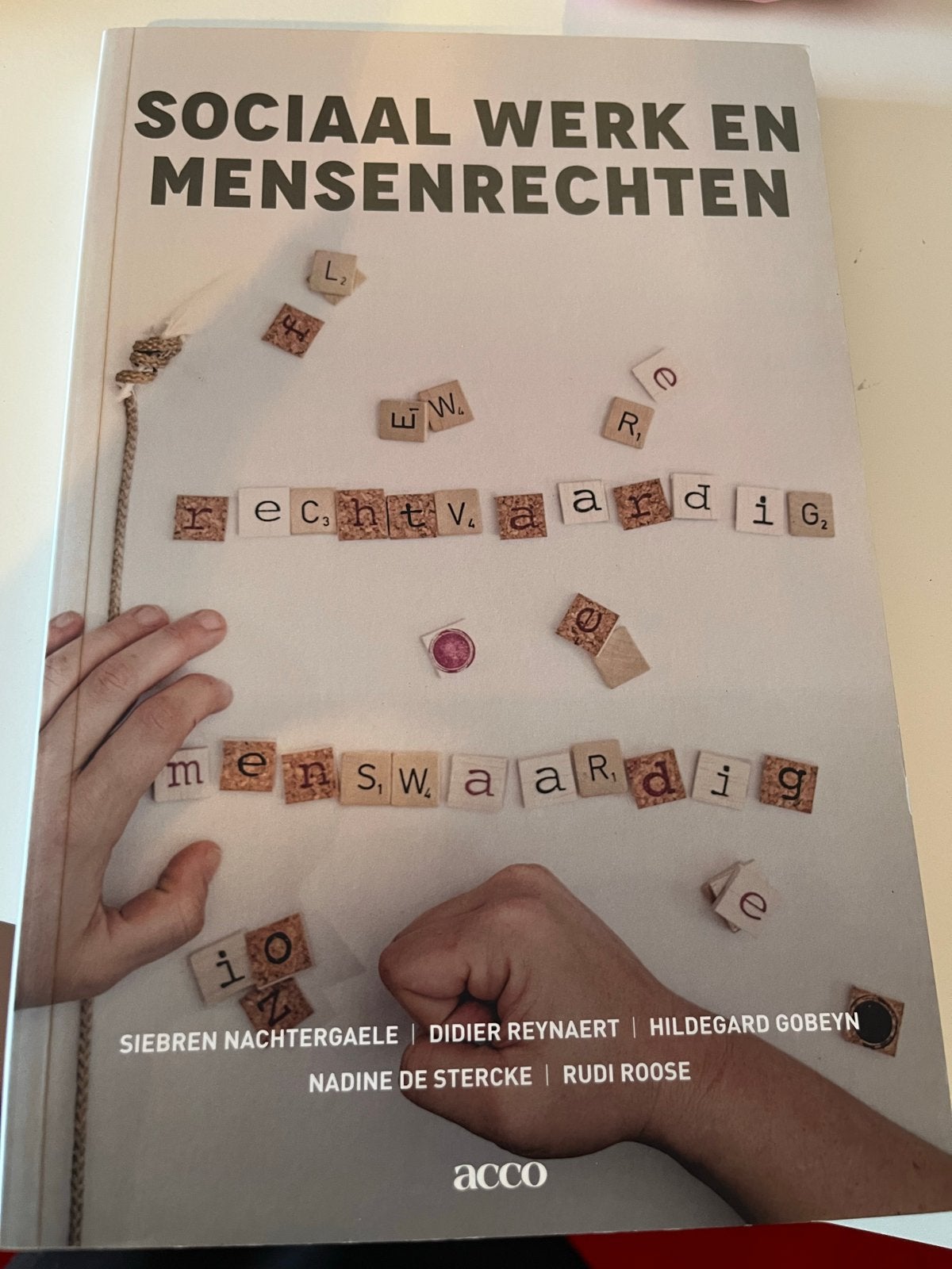 Sociaal Werk en Mensenrechten - Acco, Ophalen, Gamma, Zo goed als nieuw, HBO