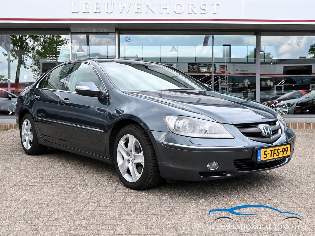 Honda Legend 3.5 V6 automaat, full option, zie omschrijving, Auto's, Honda, Automaat, Gebruikt, 296 pk, Blauw