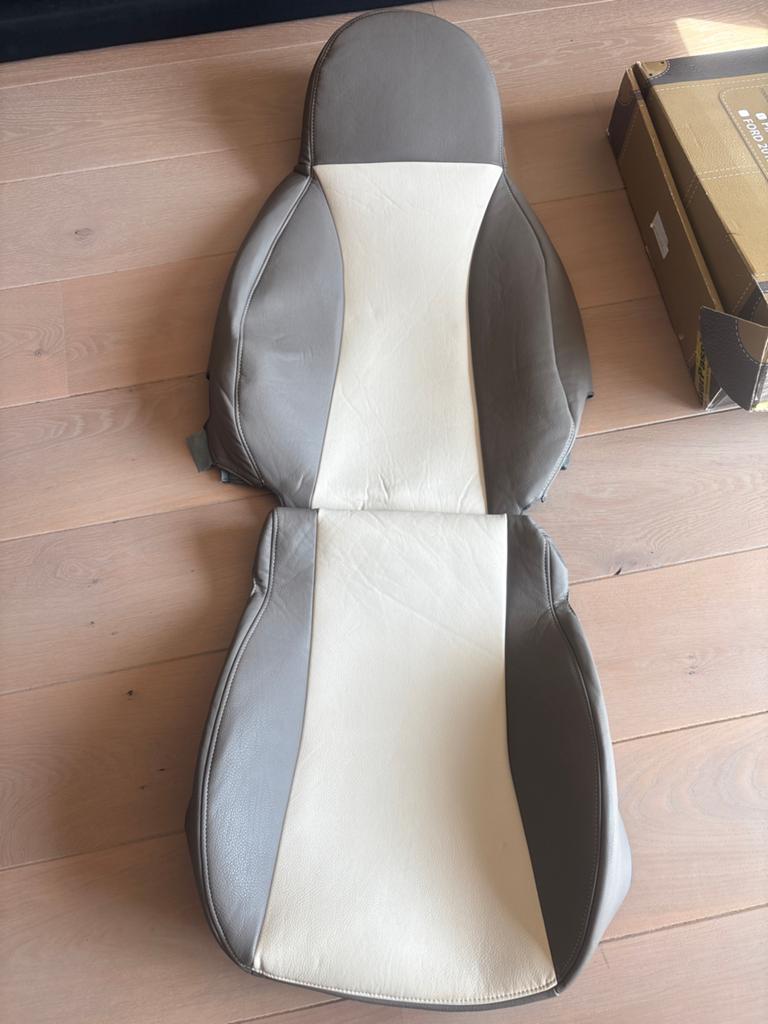 2x Nieuwe Stoelhoezen Fiat Ducato 2012-2017 Beige/Crème, Ophalen of Verzenden, Nieuw