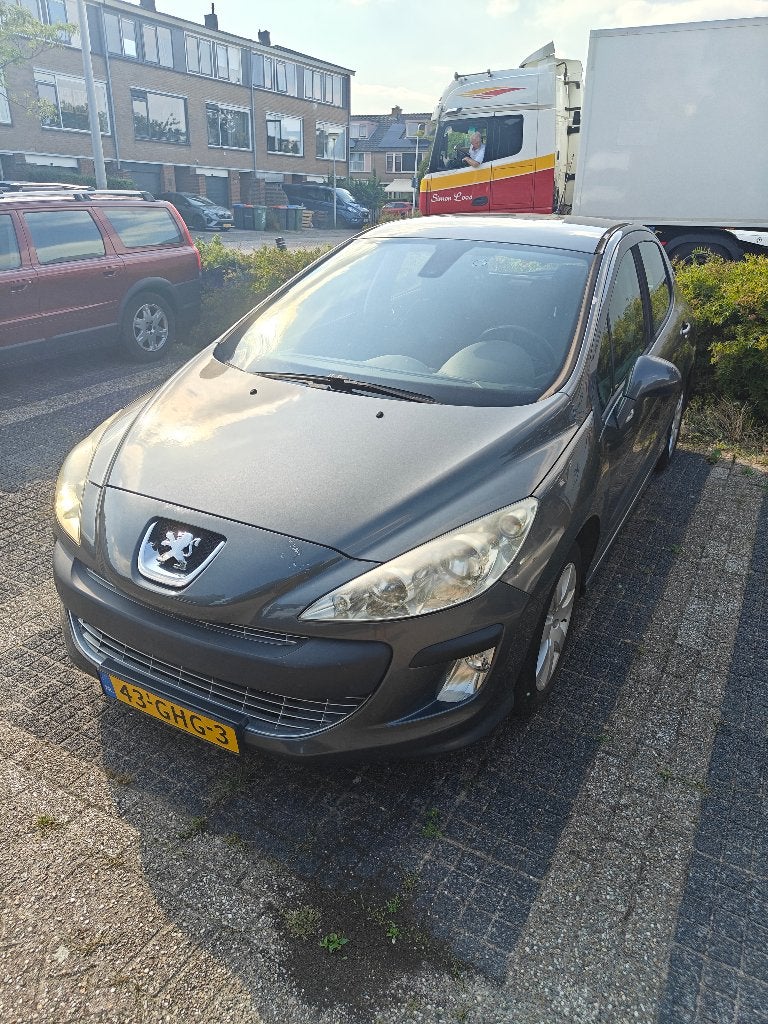 KOOPIE! Peugeot 308 1.6 VTI 16V 5-DRS 2008 Grijs, Auto's, Voorwielaandrijving, 4 cilinders, 1650 kg, Origineel Nederlands