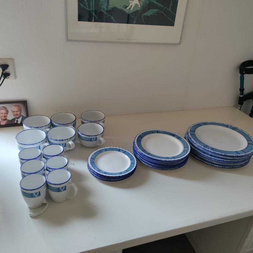 Eetservies ., Ophalen