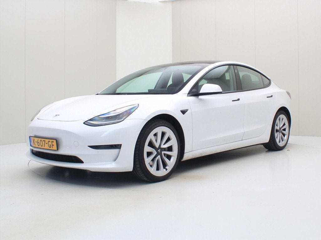 Tesla Model 3 Long-Range AWD 351pk 75 kWh 91.8% SoH FACELIFT, Auto's, Tesla, Bedrijf, Te koop, Model 3, 4x4, ABS, Achteruitrijcamera