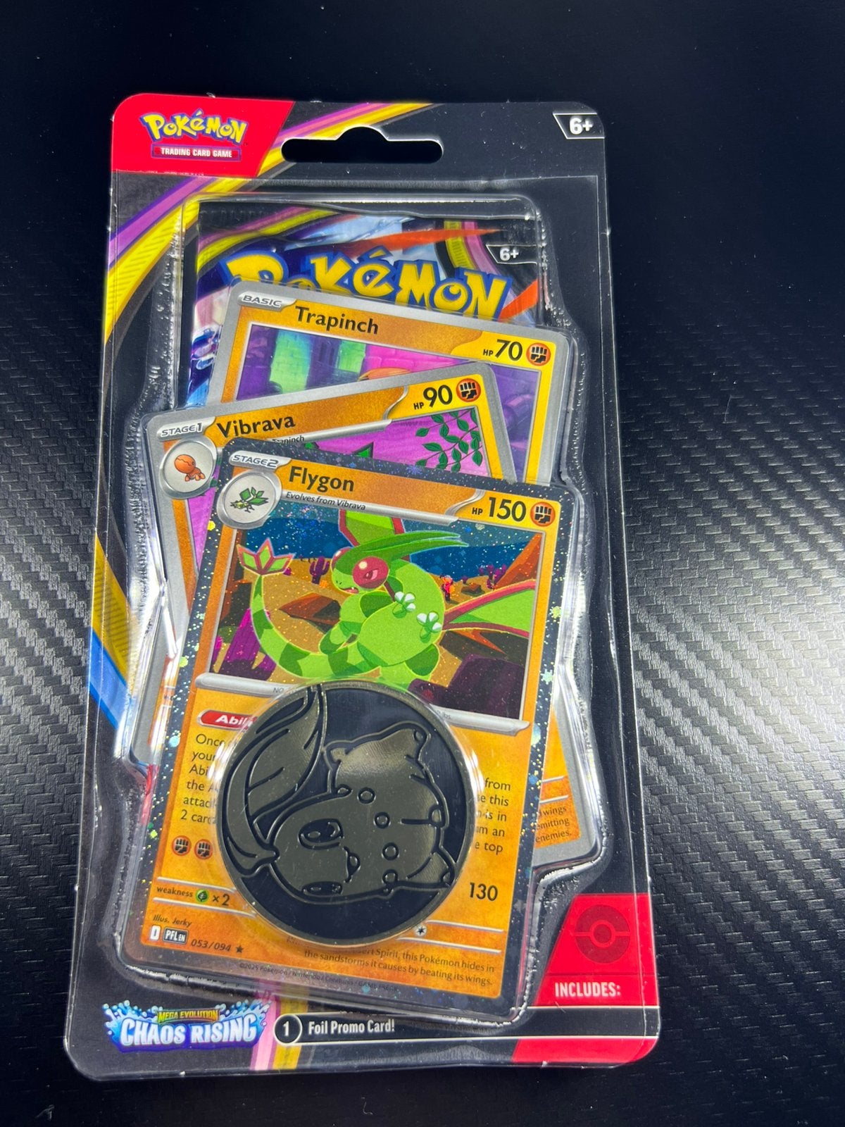 Pokémon TCG Chaos Rising Premium Blister with Flygon, Verzenden