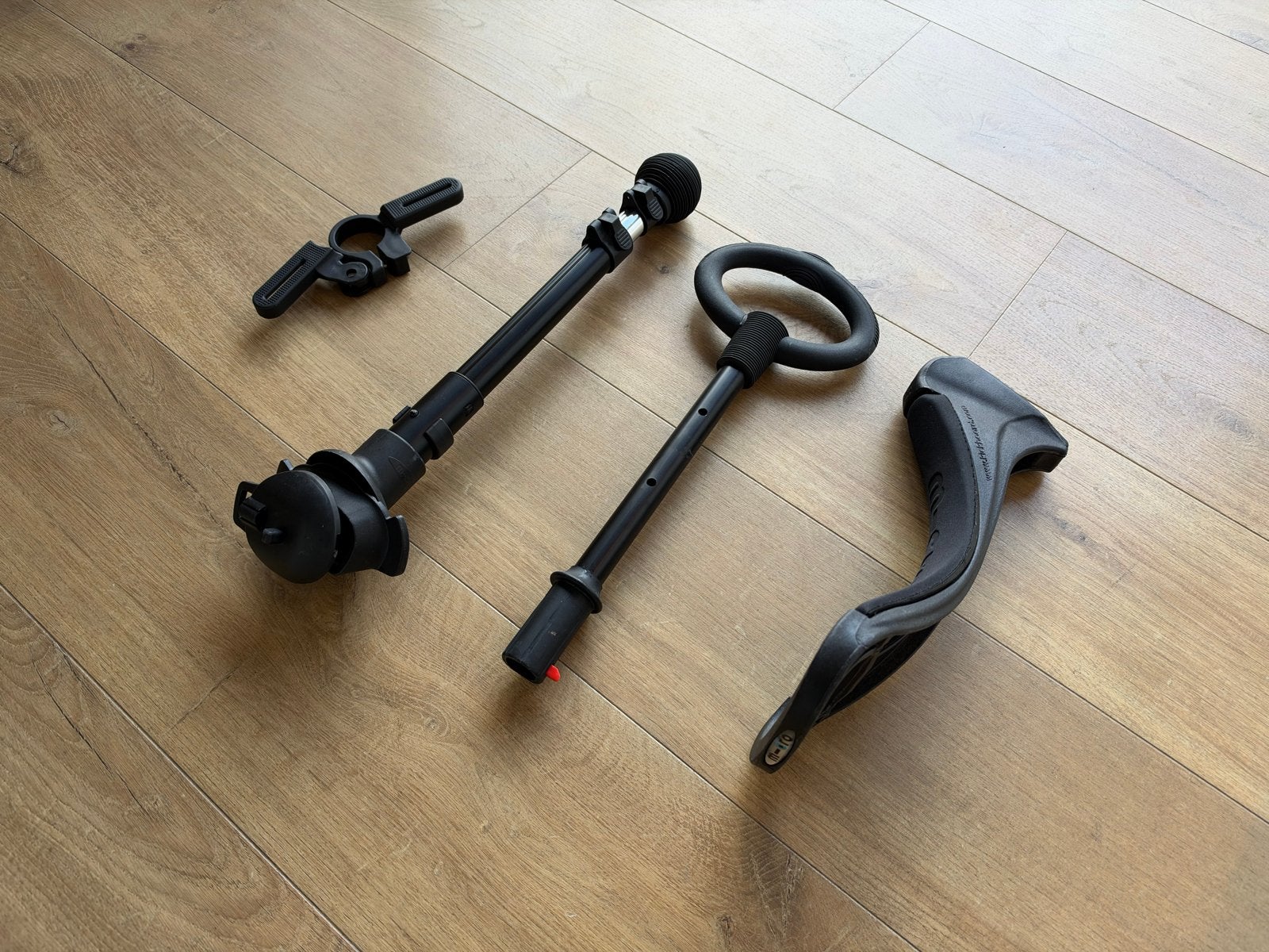 Microstep Mini Micro accessoires: zitje, O-bar, duwstang, Ophalen of Verzenden, Gebruikt