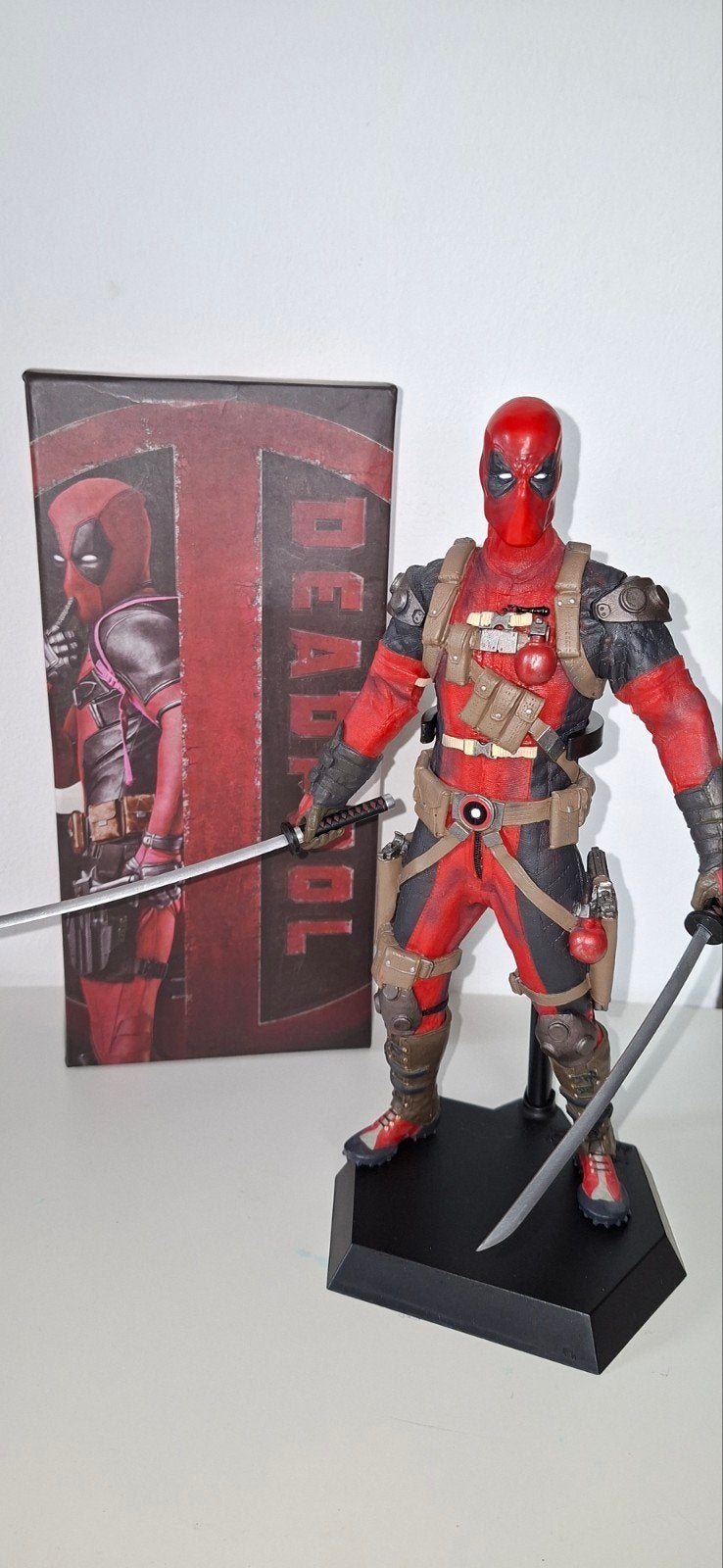 Crazy Toys Deadpool Actiefiguur met Accessoires, Ophalen of Verzenden, Zo goed als nieuw