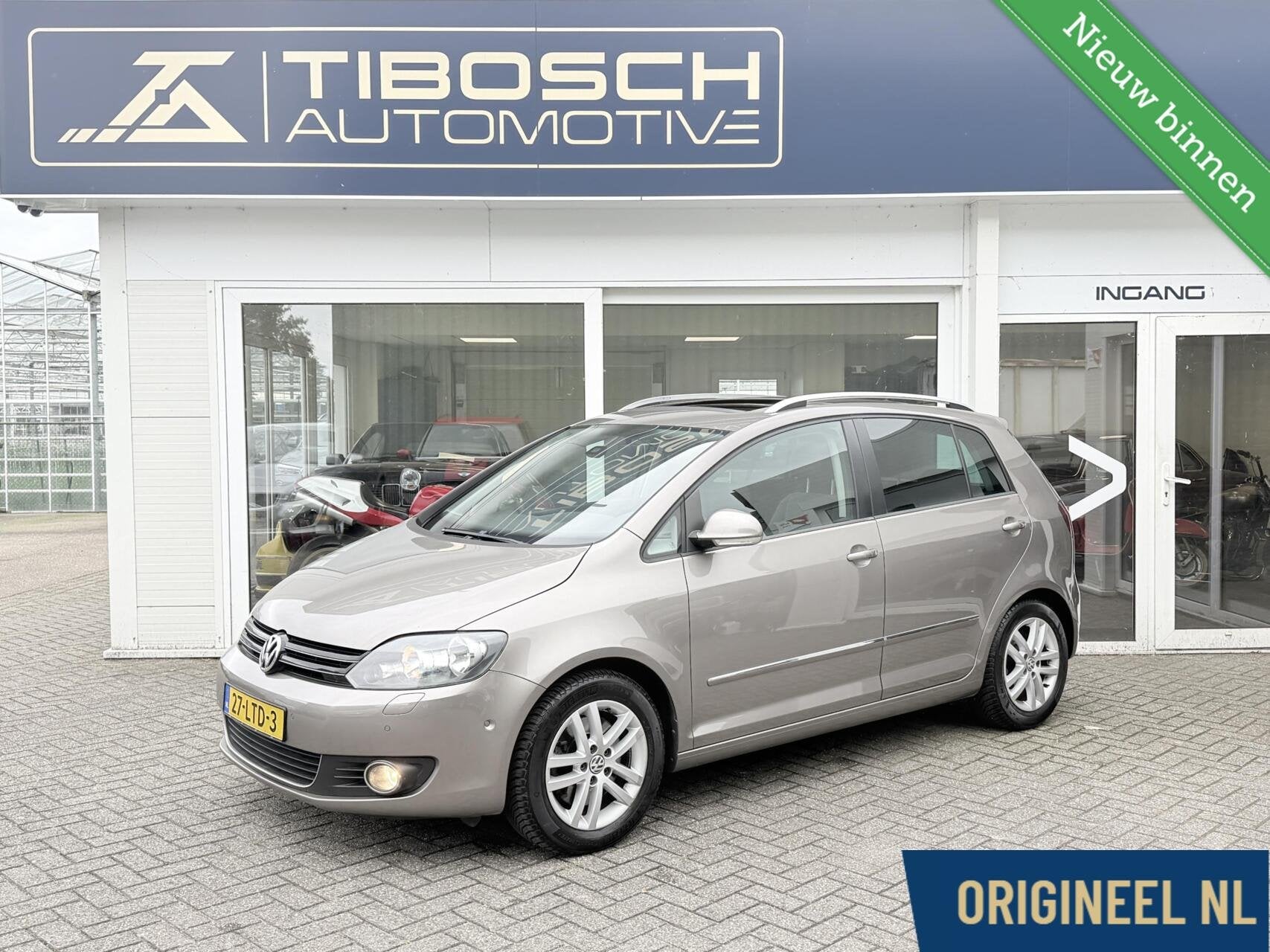 Volkswagen Golf Plus 1.4 TSI Aut Highline Schuifdak Trekhaak, Euro 5, Gebruikt, 4 cilinders, Bruin