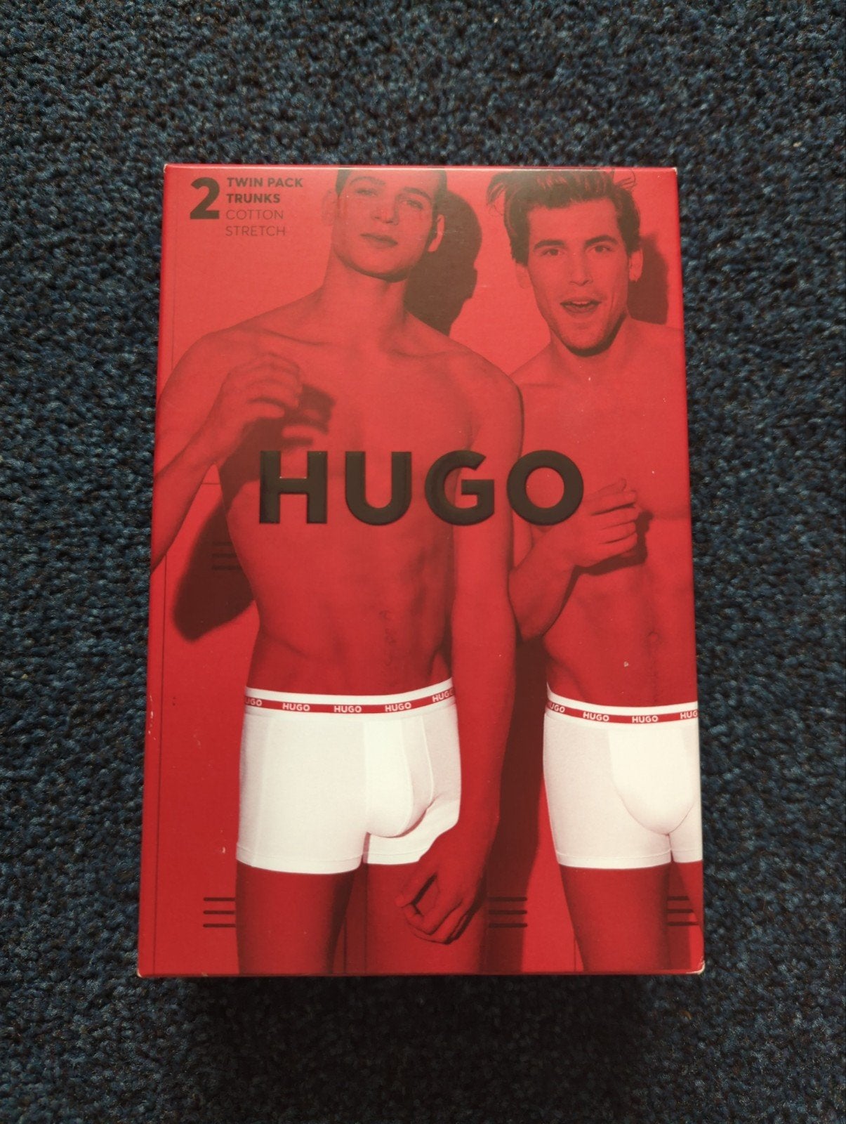 Hugo Boss Twin Pack boxers maat S trunks katoen, Ophalen of Verzenden, Rood, Hugo, Boxer