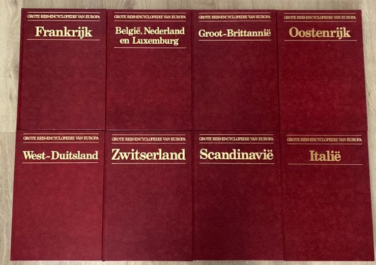 Grote Reis-encyclopedie van Europa – 8 delen, Boeken, Encyclopedieën, Ophalen of Verzenden, Gelezen, Algemeen, Complete serie