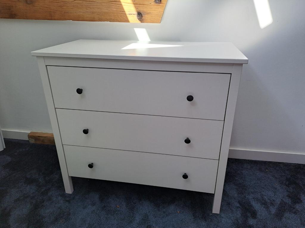 Ikea Hemnes ladekast, Ophalen, Gebruikt, 100 tot 150 cm, 3 of 4 laden