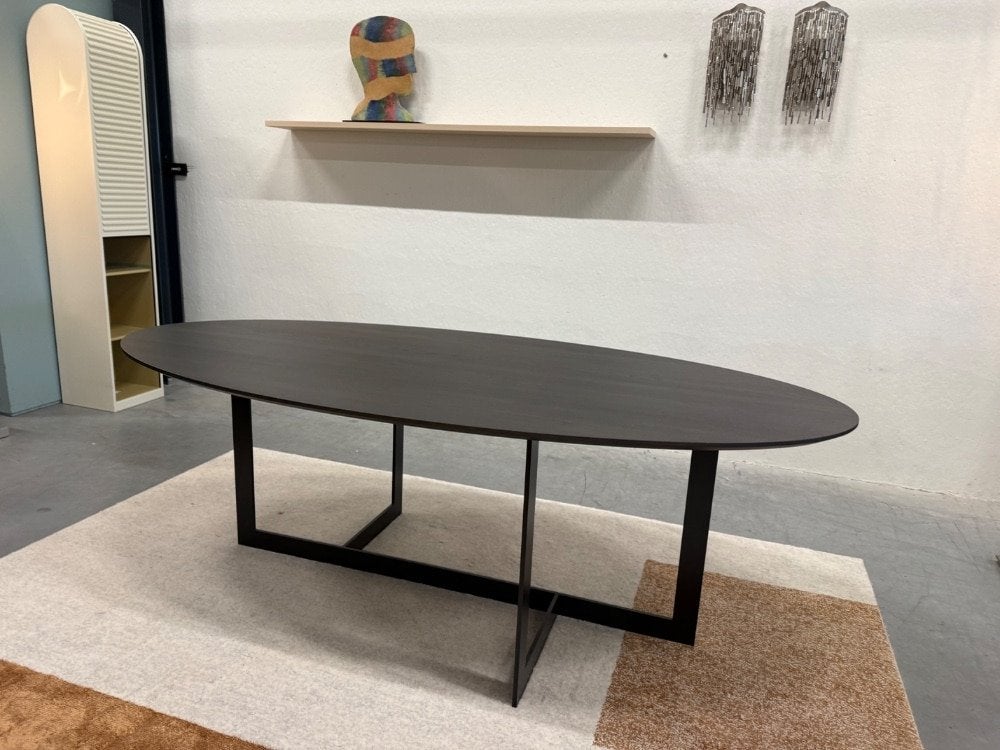 Nieuw Interstar Ovaal eettafel Hout Design Tafel 225