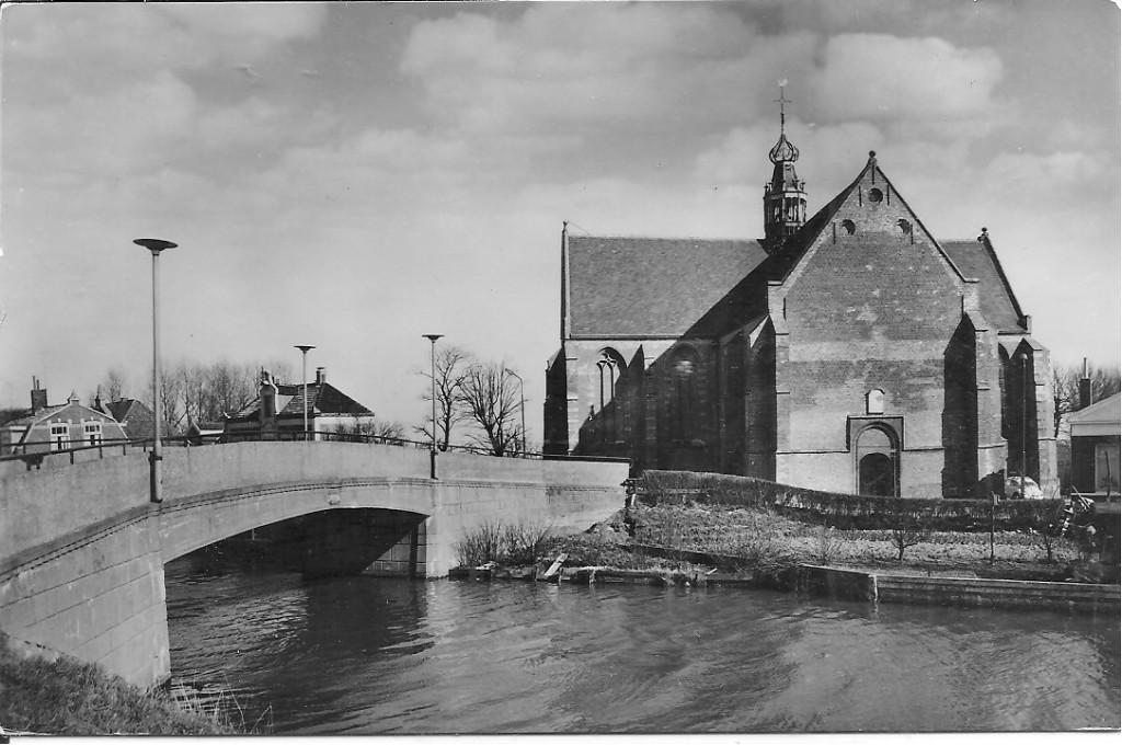 Kerkgebouw  Herv. gemeente Oosthuizen en Hobrede., Ophalen of Verzenden, 1960 tot 1980, Ongelopen, Noord-Holland