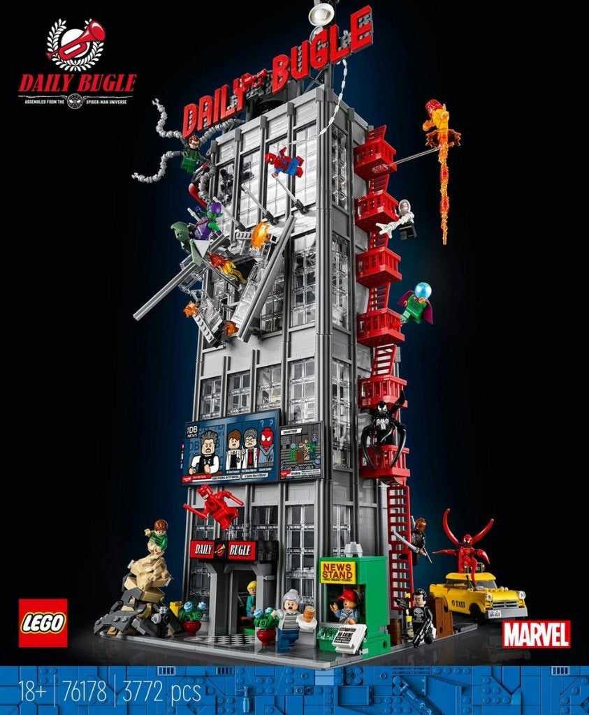 lego 76178 Marvel Spider-Man Daily Bugle nieuw verzegeld, Ophalen, Overige thema's, Compleet, Nieuw
