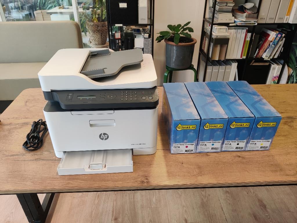 HP MFP 179fnw Laserprinter met inkt - Imaging Unit defect, Computers en Software, Printers, Niet werkend, All-in-one, Laserprinter