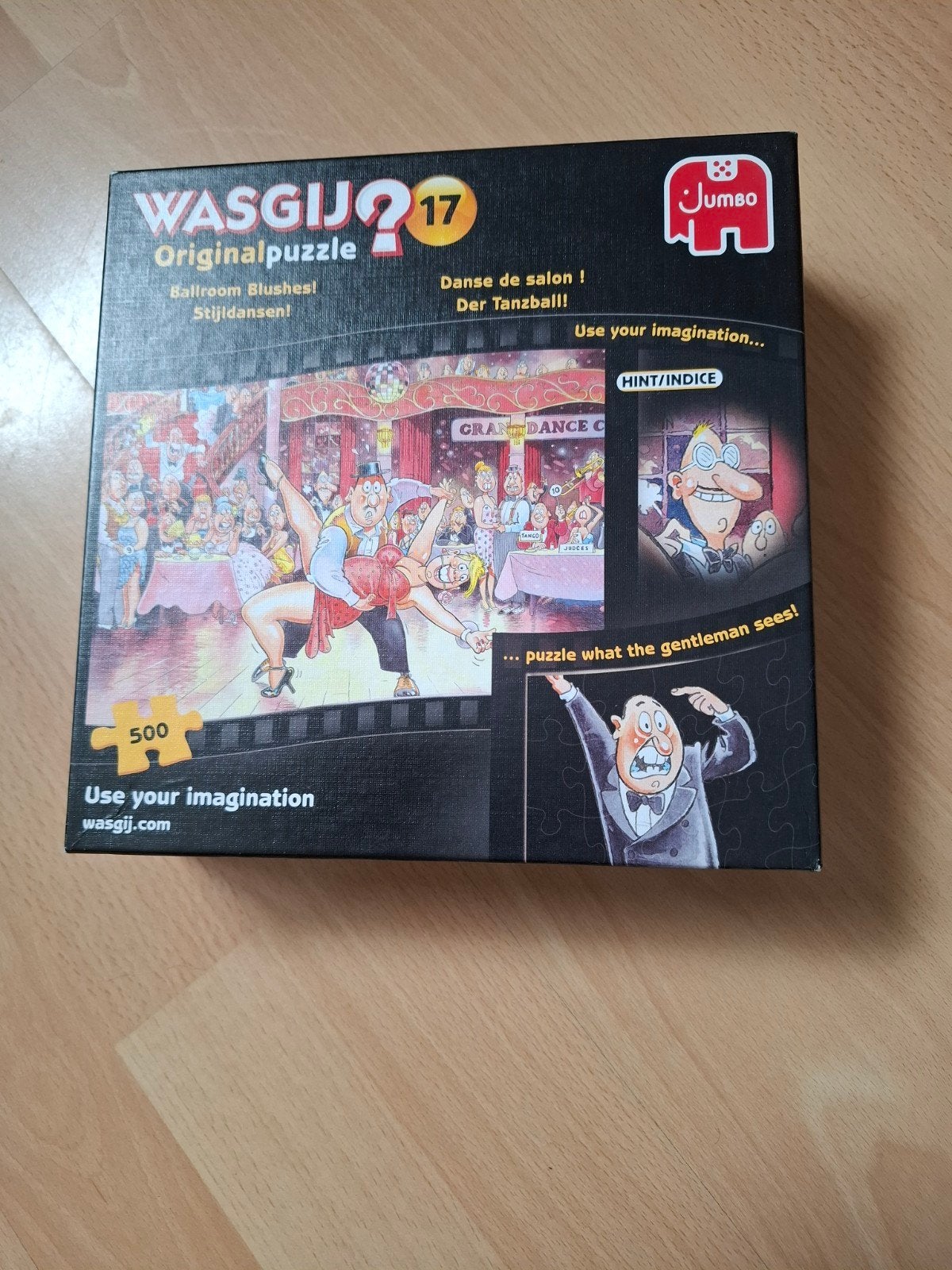 Wasgij puzzel Stijldansen, Ophalen of Verzenden, 500 t/m 1500 stukjes, Zo goed als nieuw
