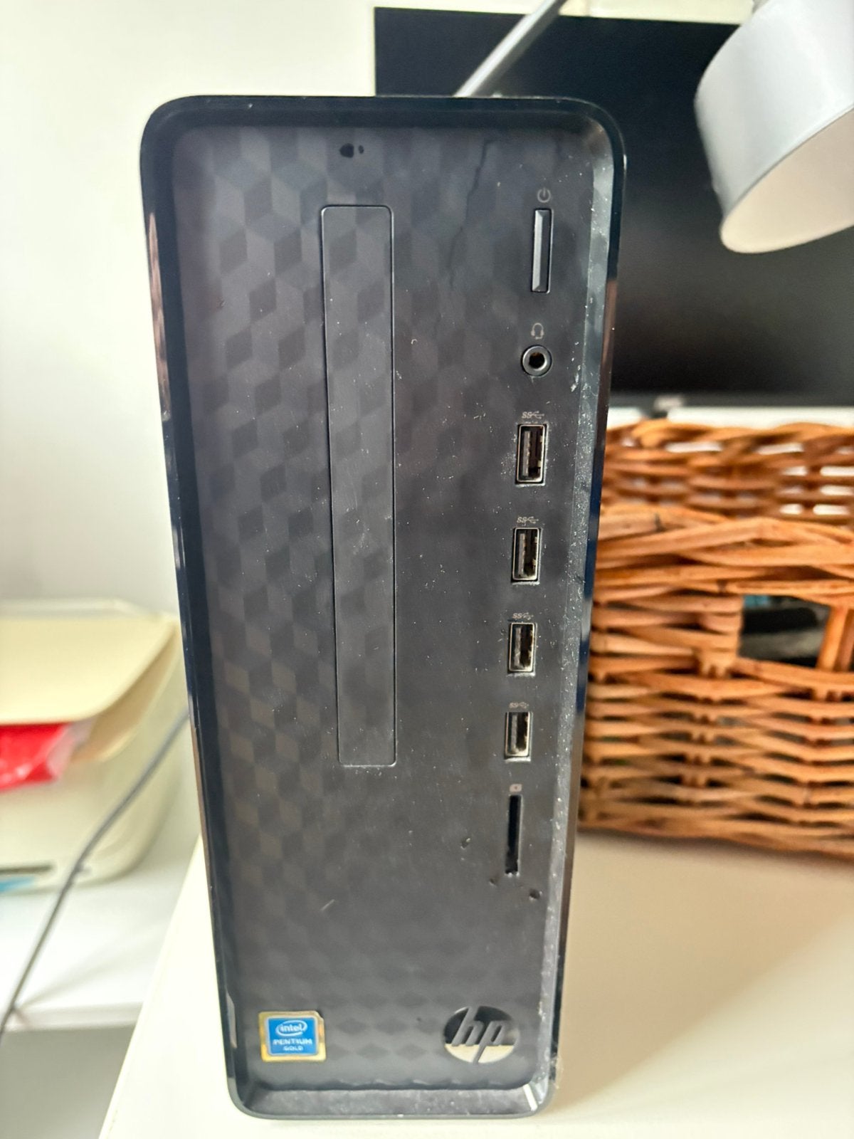 HP Slim S01 PF 1003ND Computer, Ophalen, Zo goed als nieuw