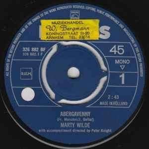 single vinyl   MARTY WILDE – Abergavenny (1968 - NL), Gebruikt, Verzenden, 7 inch, Single
