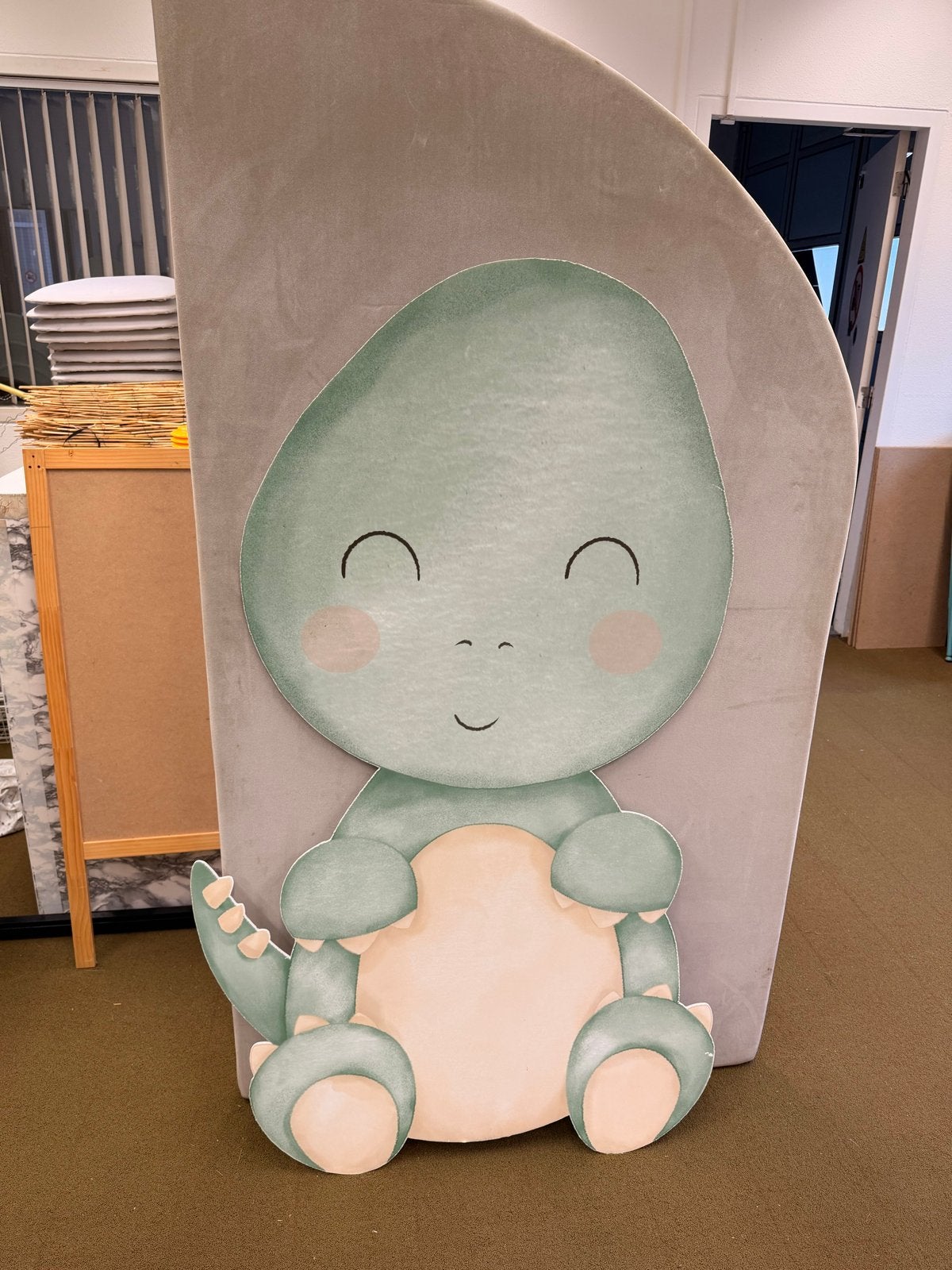 Leuke Dino Decoratie voor Themafeestje - 143 cm, Ophalen, Gebruikt, Versiering, Verjaardag