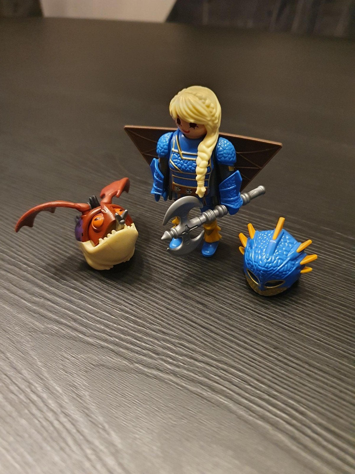 PLaymobil 70041 Astrid in vliegpak en Schropok aangeboden, Complete set, Ophalen of Verzenden, Zo goed als nieuw, Dragons