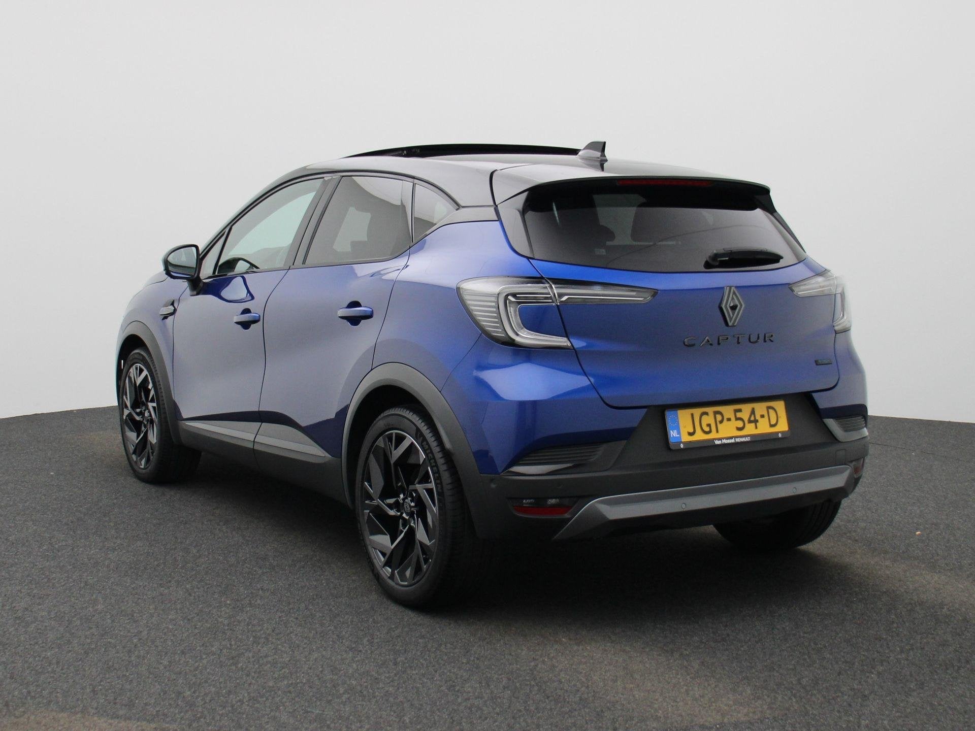 Renault Captur 1.8 E-Tech Full Hybrid Esprit Alpine 160PK |, Auto's, Dealer onderhouden, 4 cilinders, Blauw, Origineel Nederlands