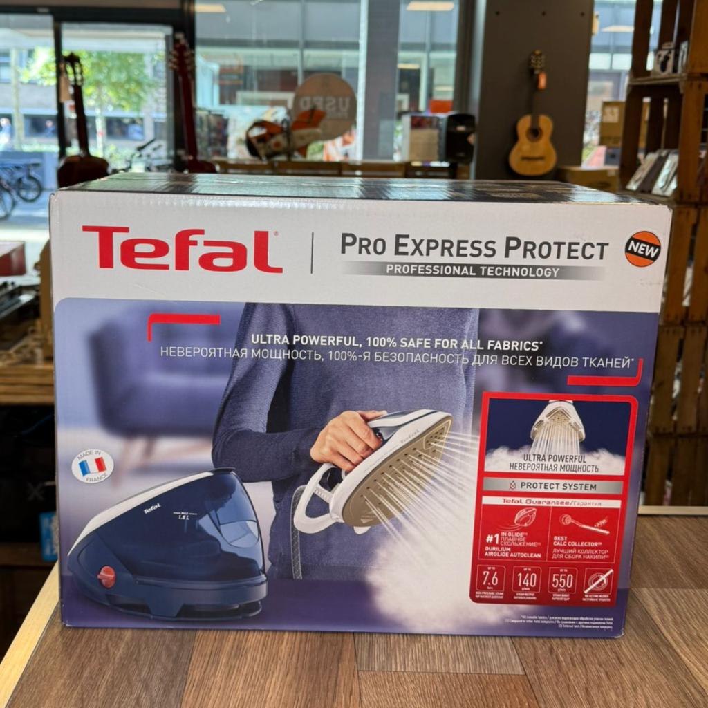 TEFAL Pro Express Protect GV9221 | NIEUW IN DOOS, Tefal, Nieuw, https://www.tefal.nl/klantenservice, 112 Chemin du Moulin Carron, 69130 Écully, Frankrijk