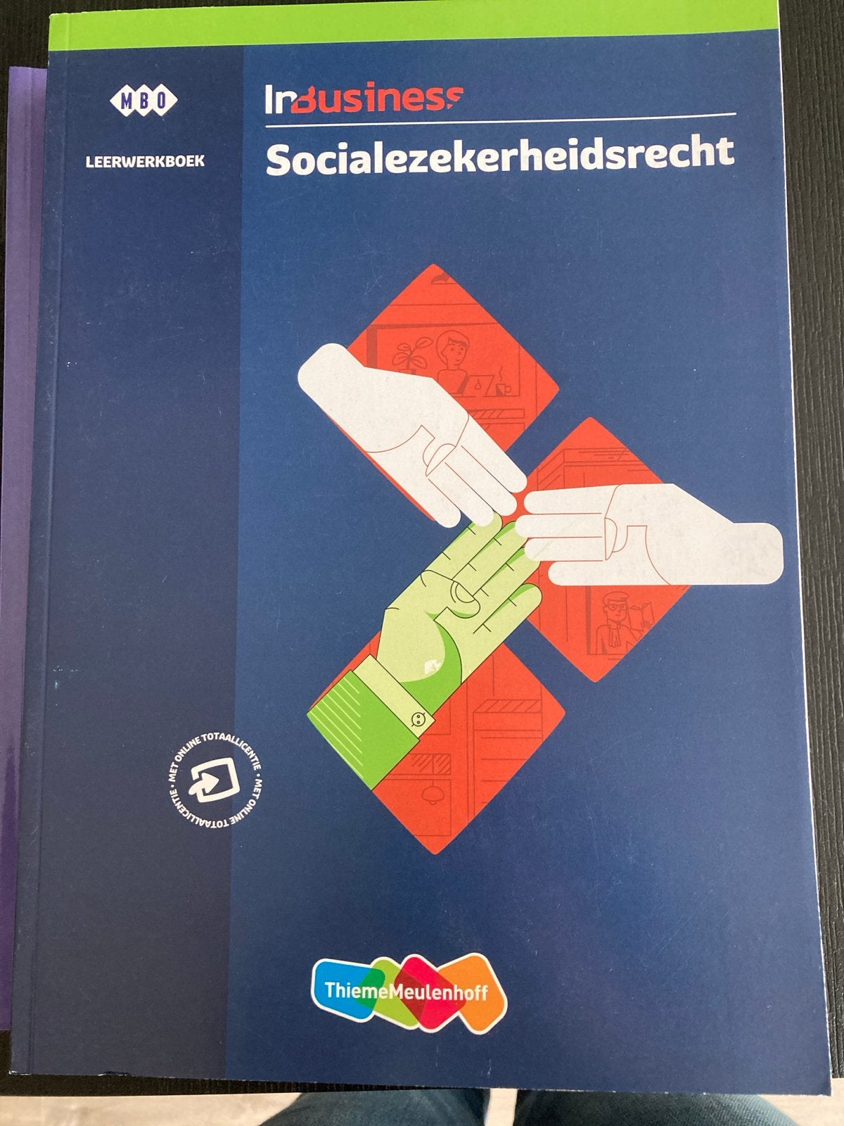 InBusiness Socialezekerheidsrecht MBO Leerwerkboek, Ophalen of Verzenden, Nieuw, Overige niveaus, Overige vakken