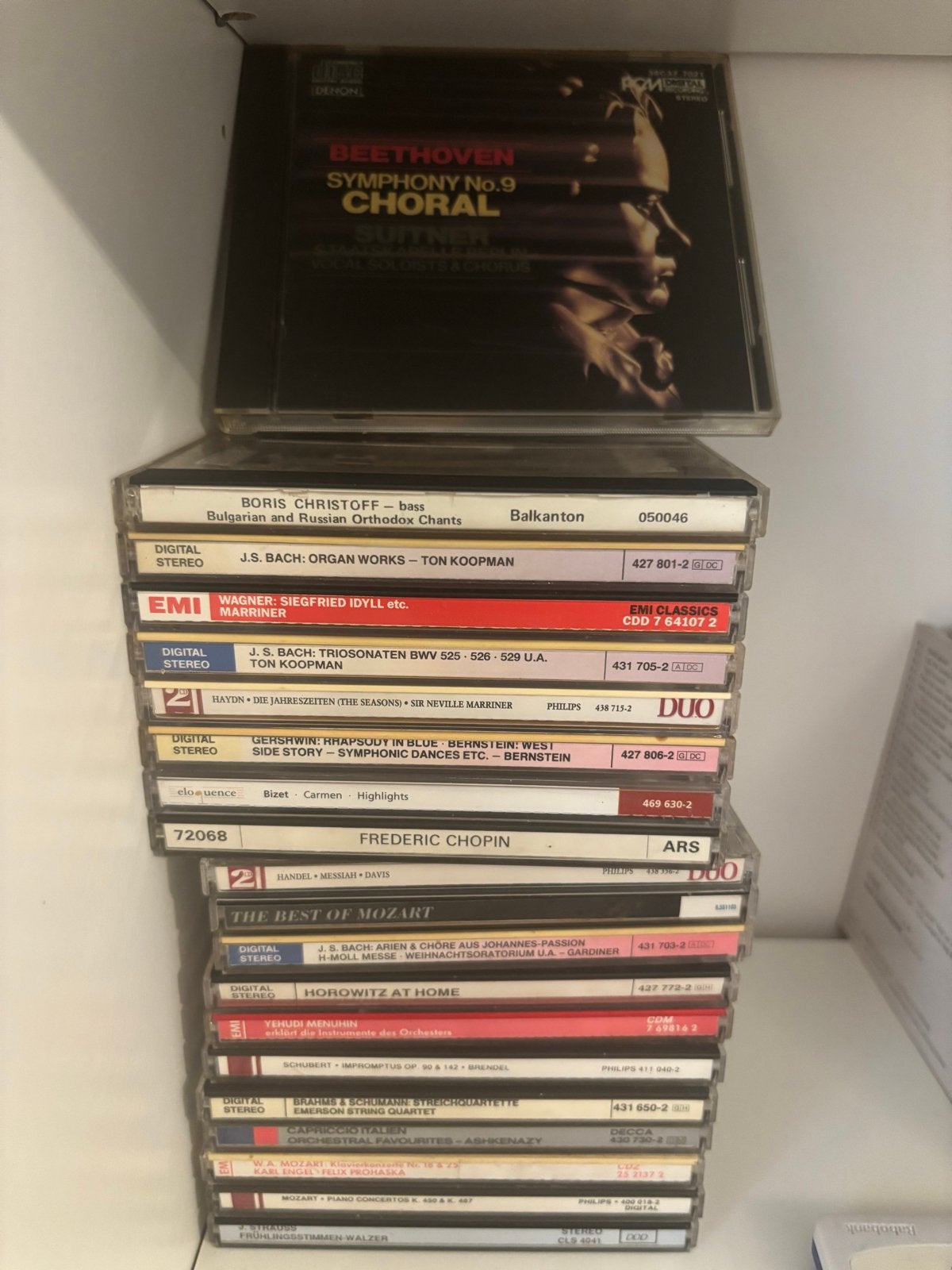 20 Klassieke CD's: Bach, Beethoven, Mozart, Chopin, Ophalen of Verzenden, Romantiek, Gebruikt, Orkest of Ballet