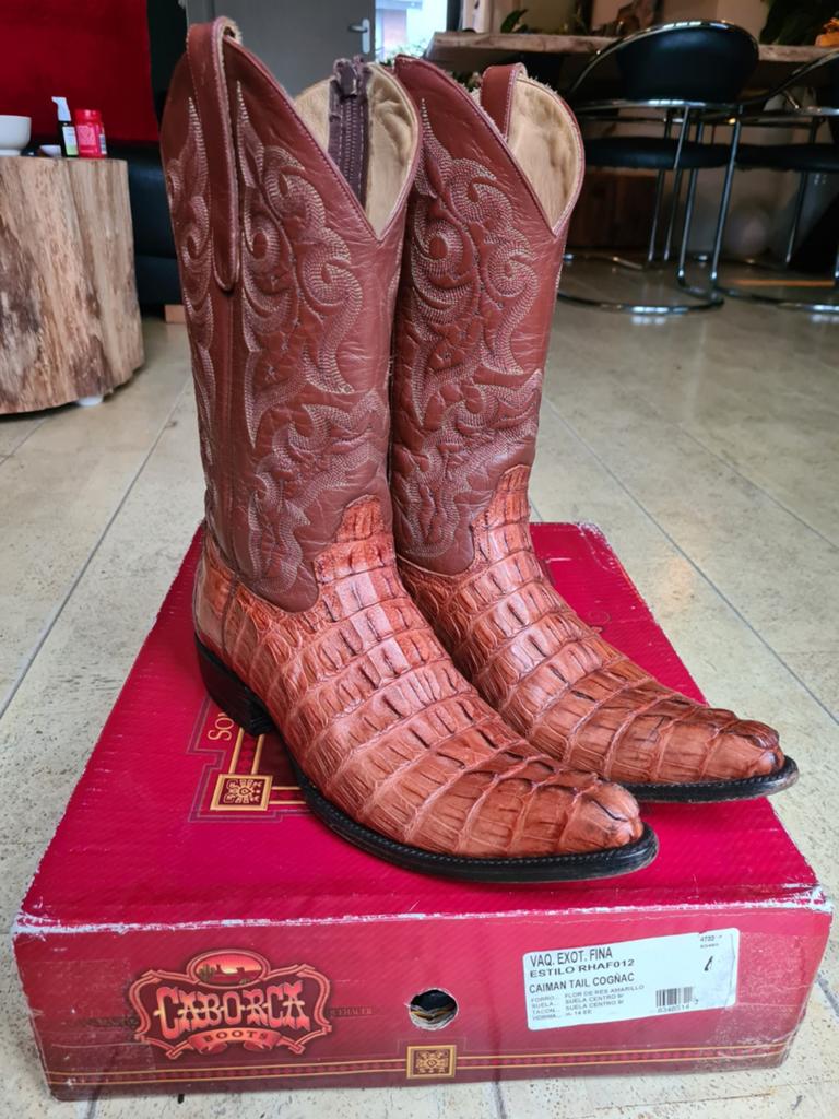 Caborca Caiman kaaiman boots mt 43 /44. Western laarzen, Kleding | Heren, Schoenen, Ophalen of Verzenden, Bruin, Boots