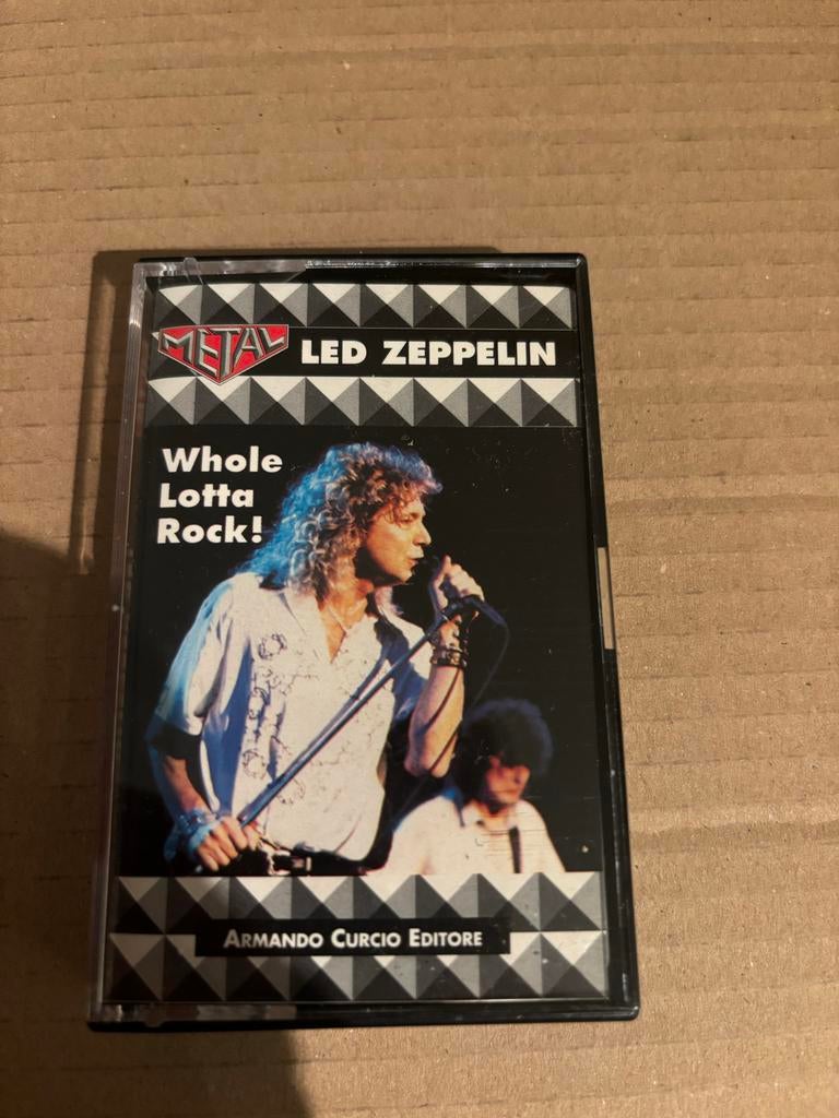 Led Zeppelin - Whole Lotta Rock! Casette, Cd's en Dvd's, Cassettebandjes, Ophalen of Verzenden, Rock en Metal, 1 bandje, Voorbespeeld