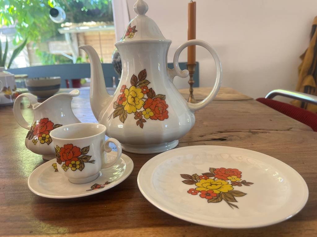 Duits porseleinen thee servies, Antiek en Kunst, Ophalen
