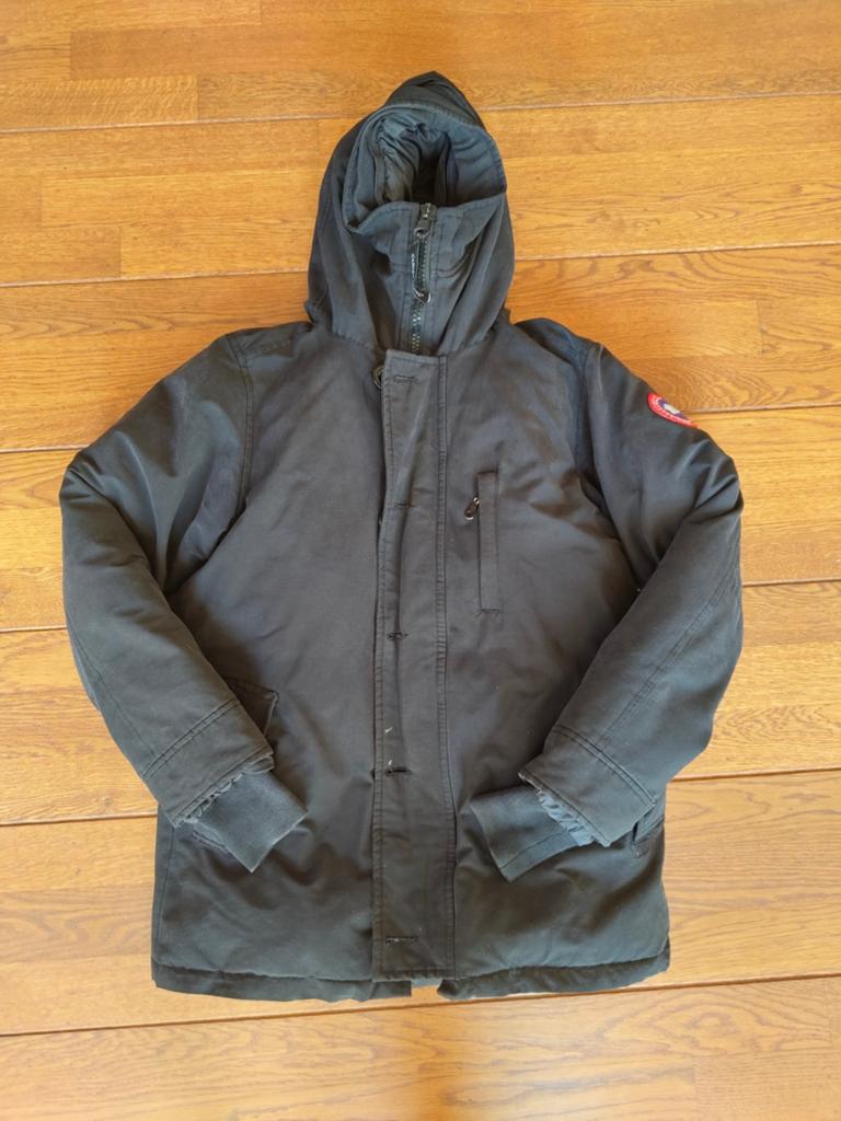 Canada Goose Parka Jas Maat M - Zwart, Kleding | Heren, Jassen | Winter, Gedragen, Maat 48/50 (M), Zwart, Ophalen of Verzenden