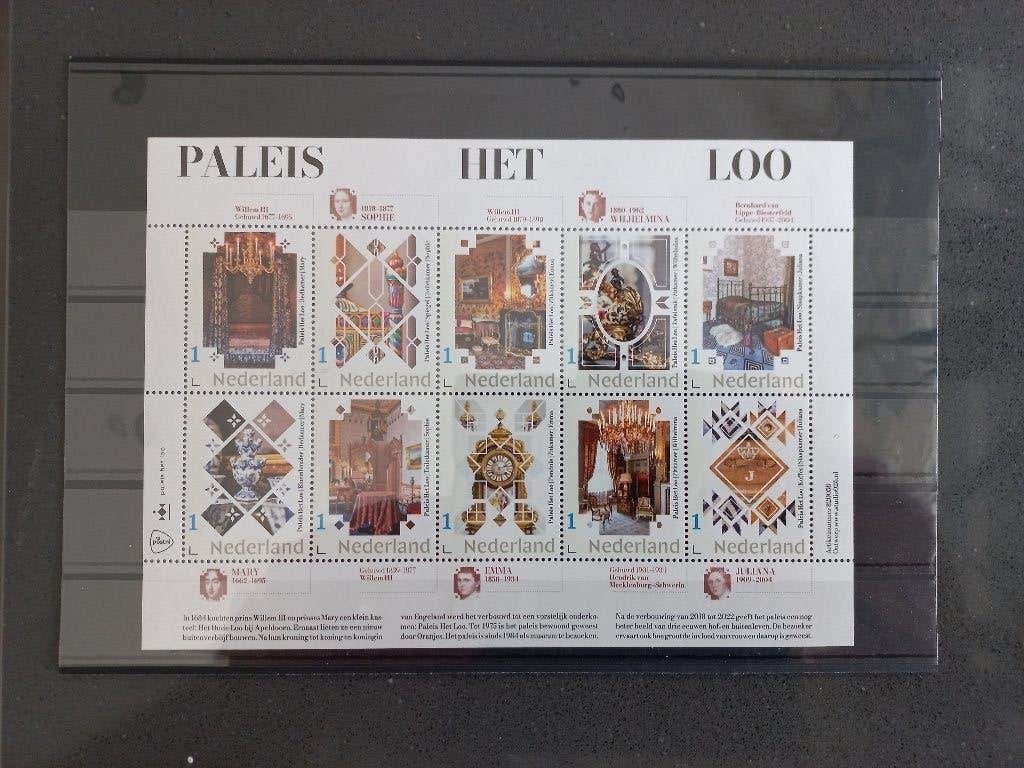 Velletje Paleis het Loo postfris, Postzegels en Munten, Verzenden, Na 1940, Postfris