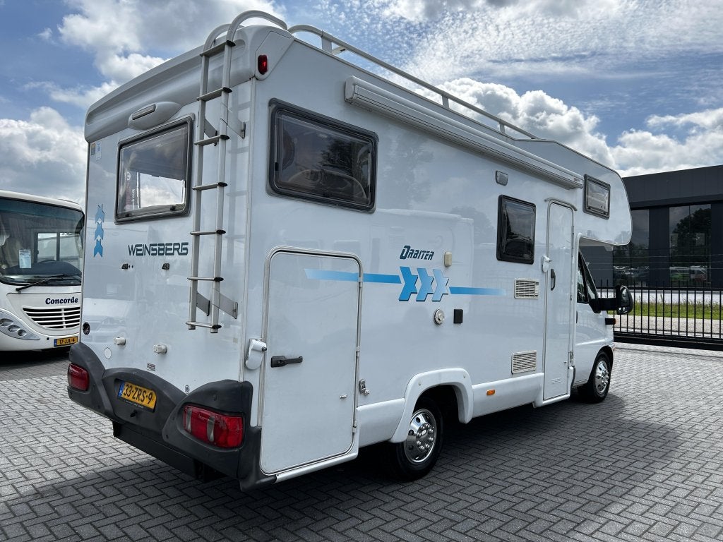 Fiat Weinsberg Orbiter 631 Dwarsbed/Alkoof/2004/6.3M/128pk!, Caravans en Kamperen, Campers, Weinsberg, Alkoof, Fiat, 6 tot 7 meter
