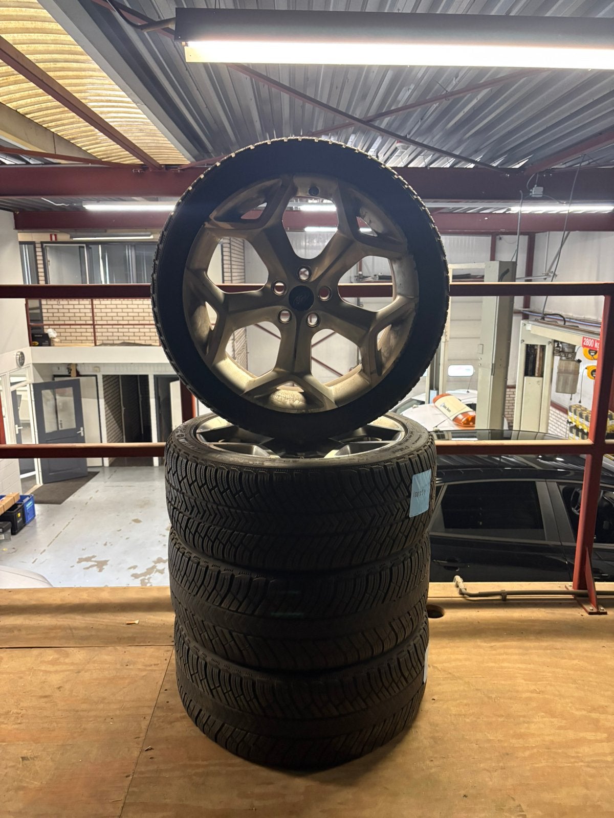 Ford S-max 19 inch wielenset winter michelin, 16 inch, Banden en Velgen, 205 mm, Winterbanden