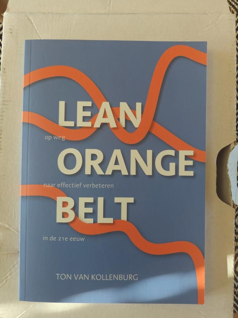 Lean Orange Belt boek - Ton van Kollenburg (gloednieuw), Ophalen of Verzenden