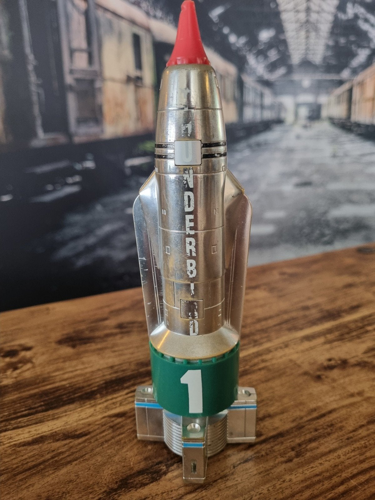 Thunderbirds 1 raket  model 1992 ITC ENT, Verzamelen, Speelgoed, Ophalen, Gebruikt