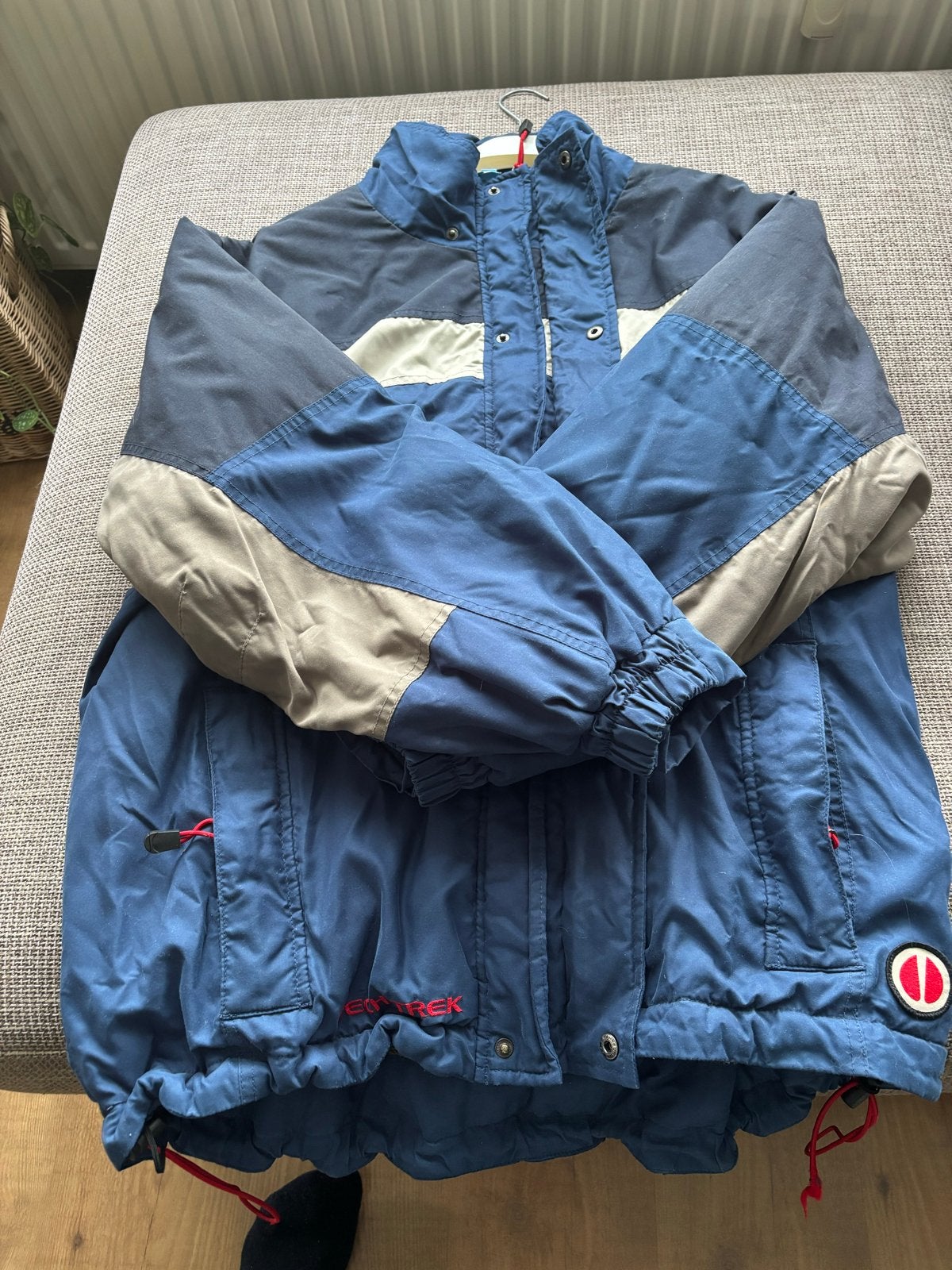 Wildebeast winterjas heren XL - Blauw, grijs, beige, Ophalen of Verzenden, Gedragen, Maat 56/58 (XL), Blauw