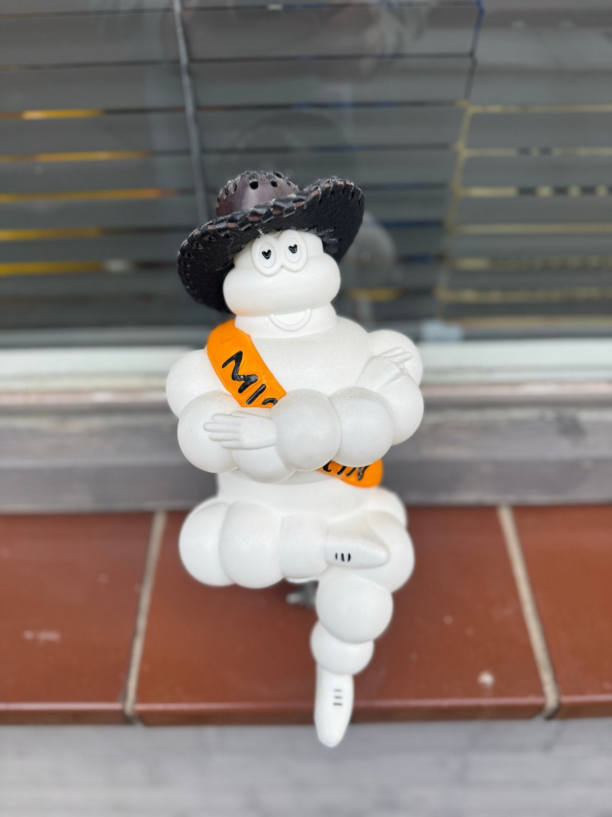 Michelin Man Bibendum met cowboyhoed, Ophalen, Gebruikt, Auto's