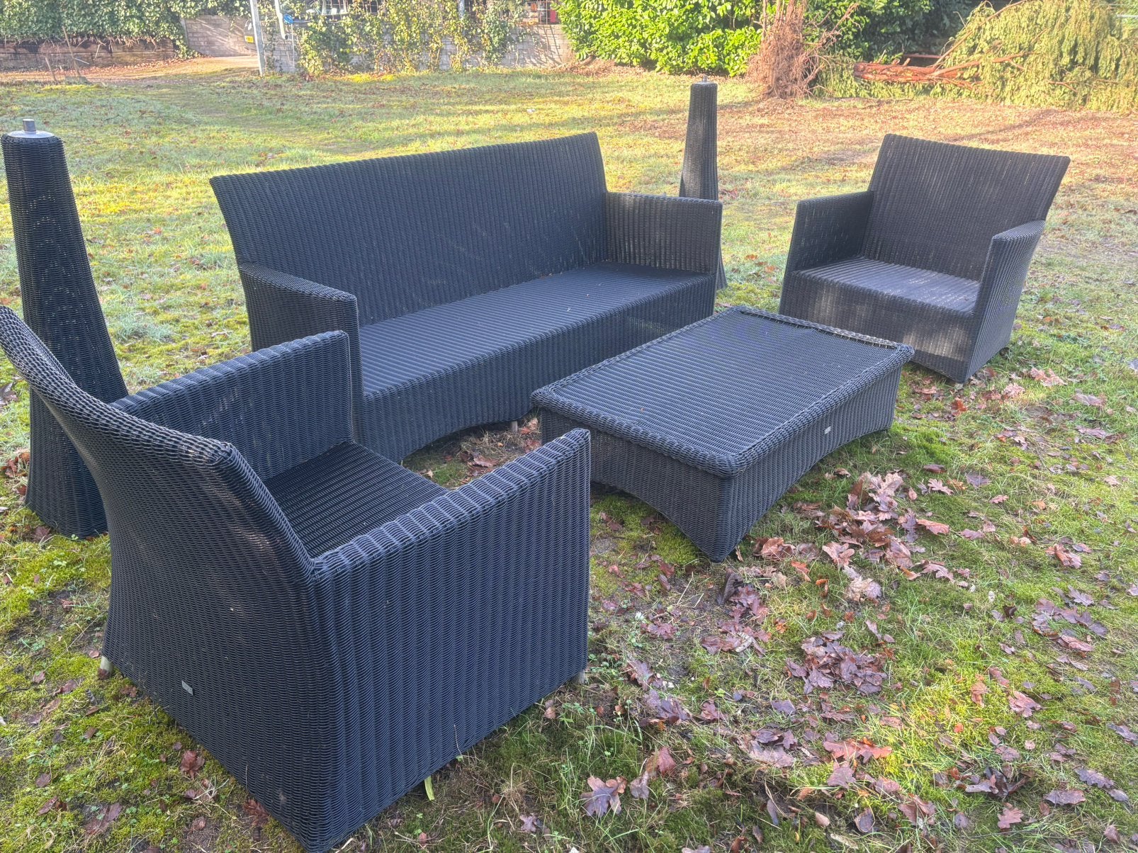 Loungeset van Life, Tuin en Terras, Ophalen, Gebruikt, Bank, Loungeset