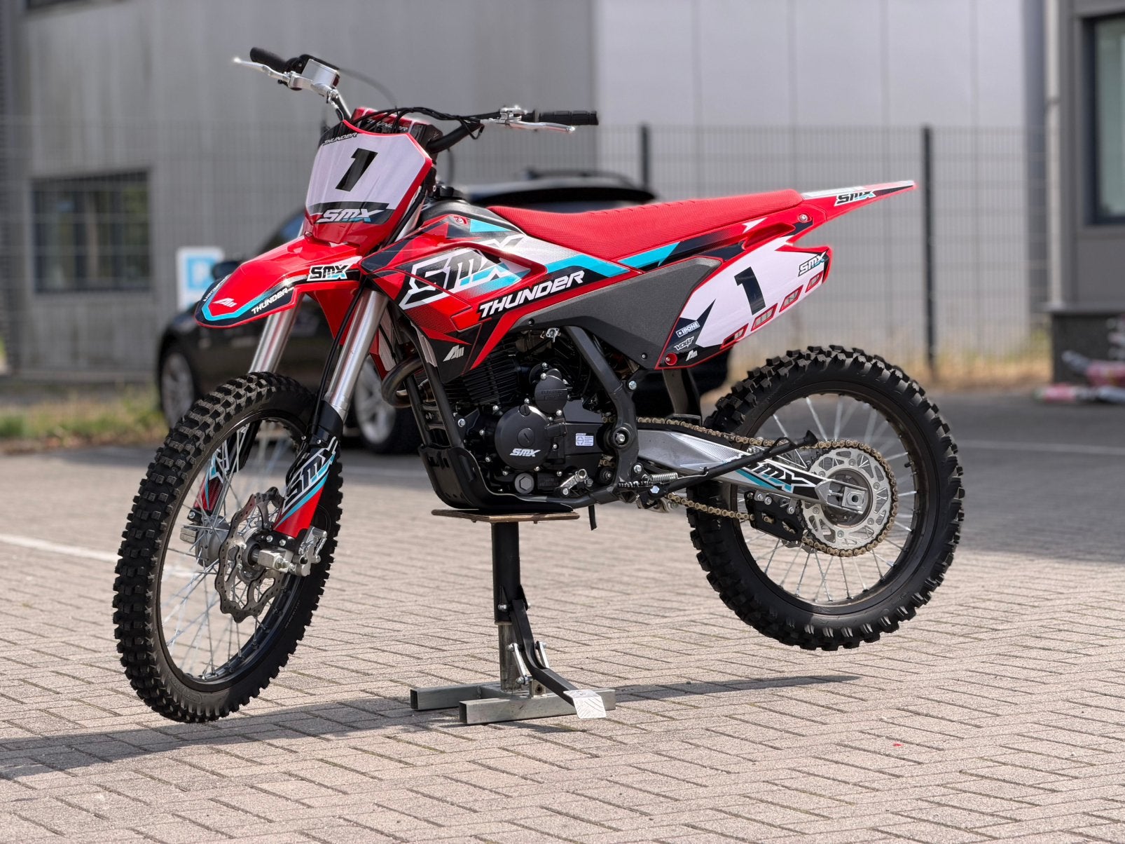Crossmotor 250cc NIEUW E-Start, 250 cc, Zo goed als nieuw, 5 versnellingen, Ophalen