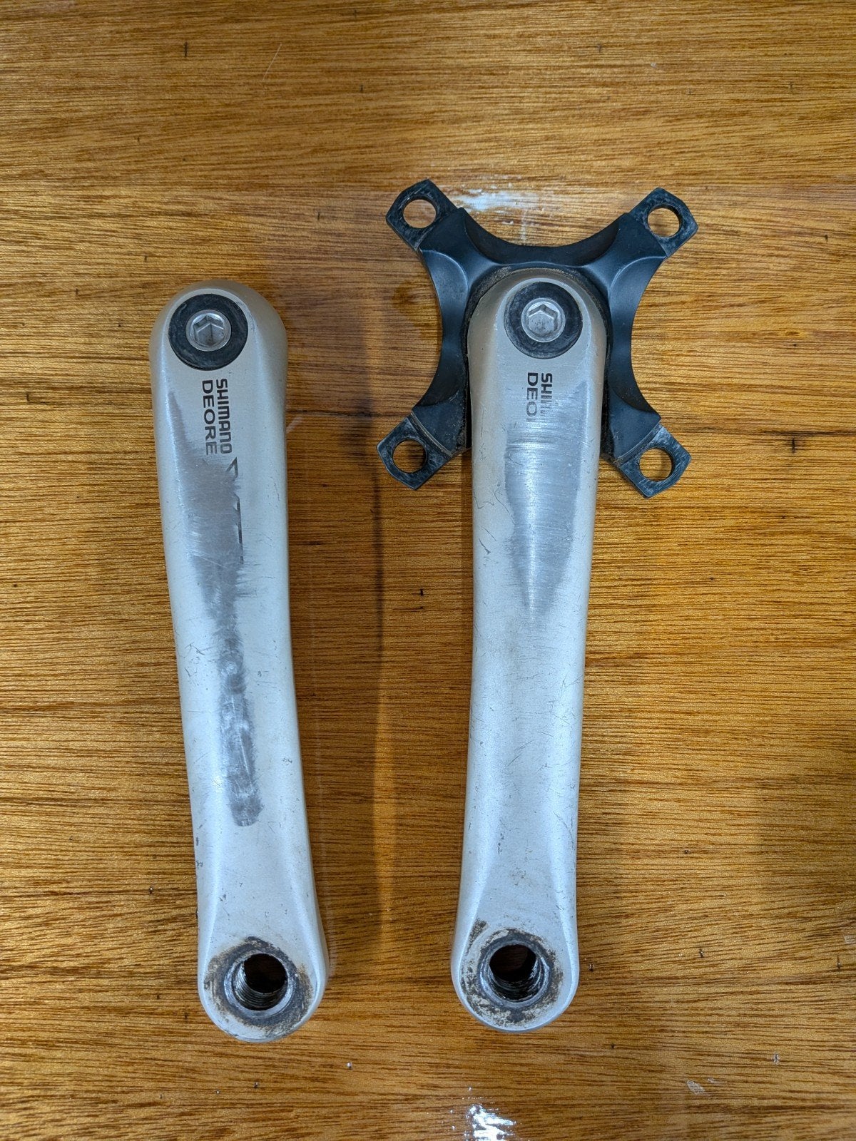 Shimano XT cranks (FC-M750), Fietsen en Brommers, Crankstel of Pedalen, Gebruikt, Ophalen of Verzenden, Shimano XT