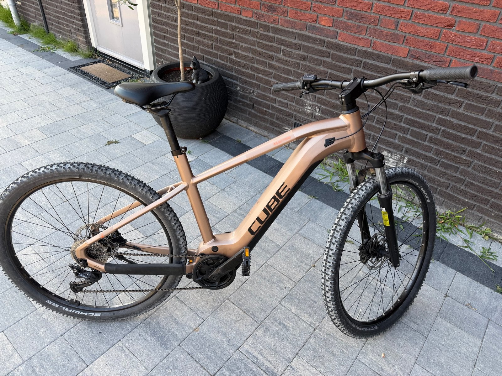 Cube Reaction Hybrid Performance 625 2023 E-MTB, Ophalen, Zo goed als nieuw, 50 km per accu of meer, Cube