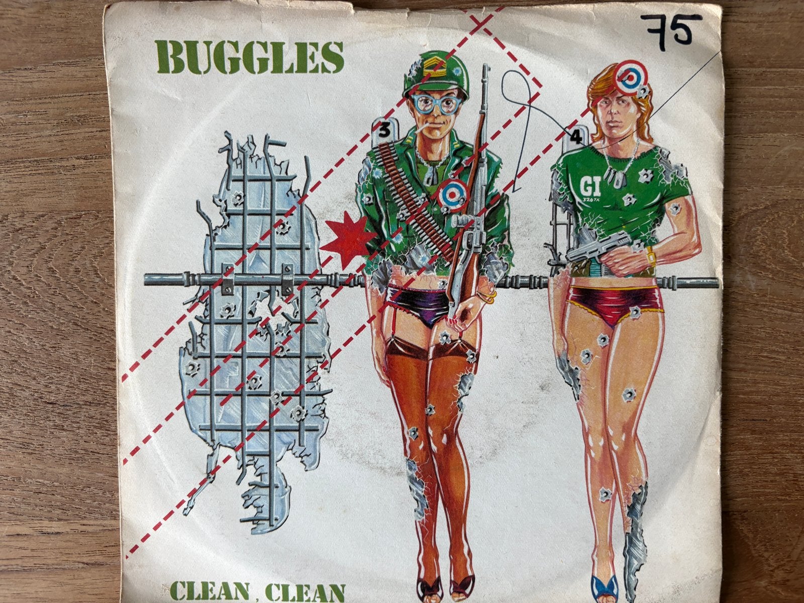 The Buggles - Clean, Clean (7 inch single) 035, Ophalen of Verzenden, Gebruikt, Pop