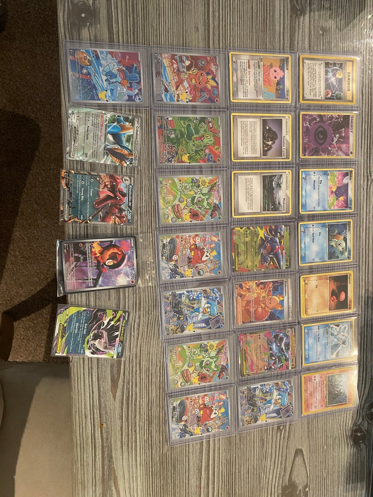 Pokémon Kaarten Collectie - Diverse Zeldzame Kaarten, Ophalen of Verzenden, Zo goed als nieuw, Meerdere kaarten
