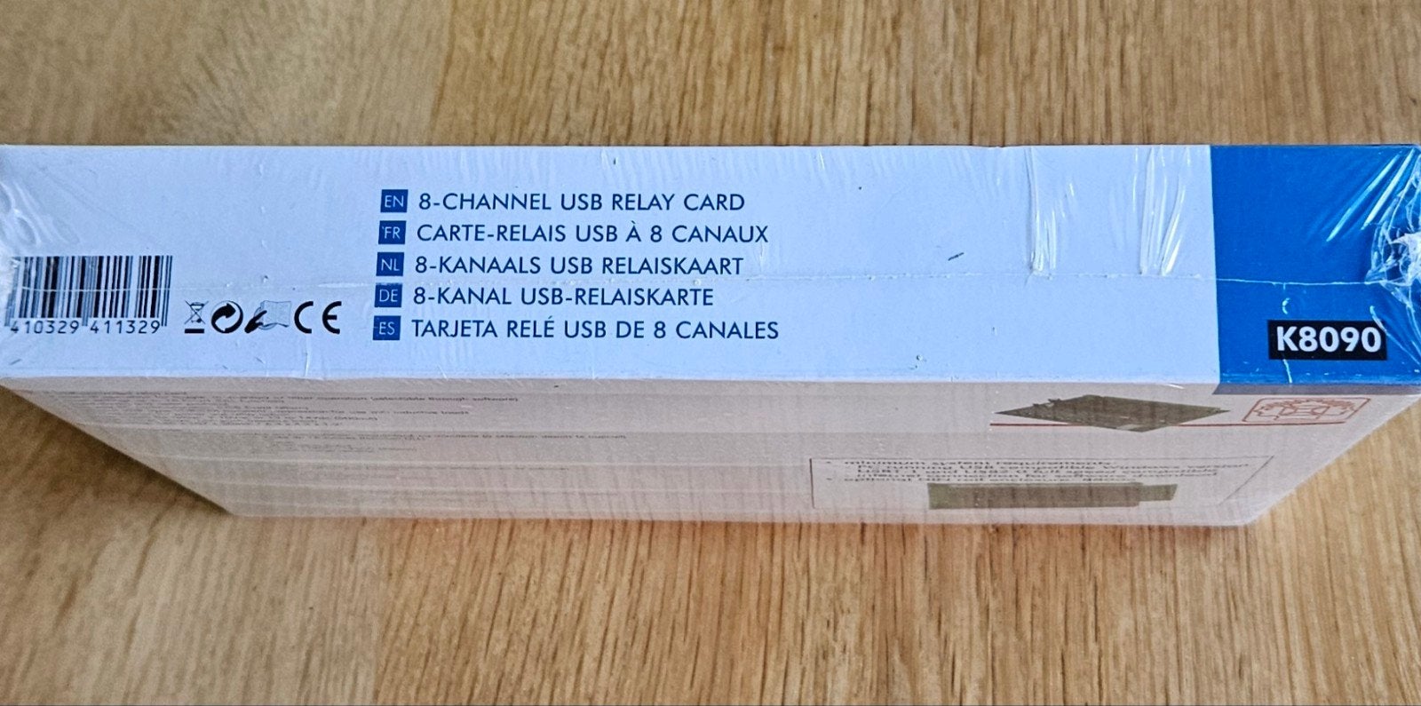 Nieuw! Velleman K8090 8-kanaals USB relaiskaart, Computers en Software, Ophalen of Verzenden, Nieuw