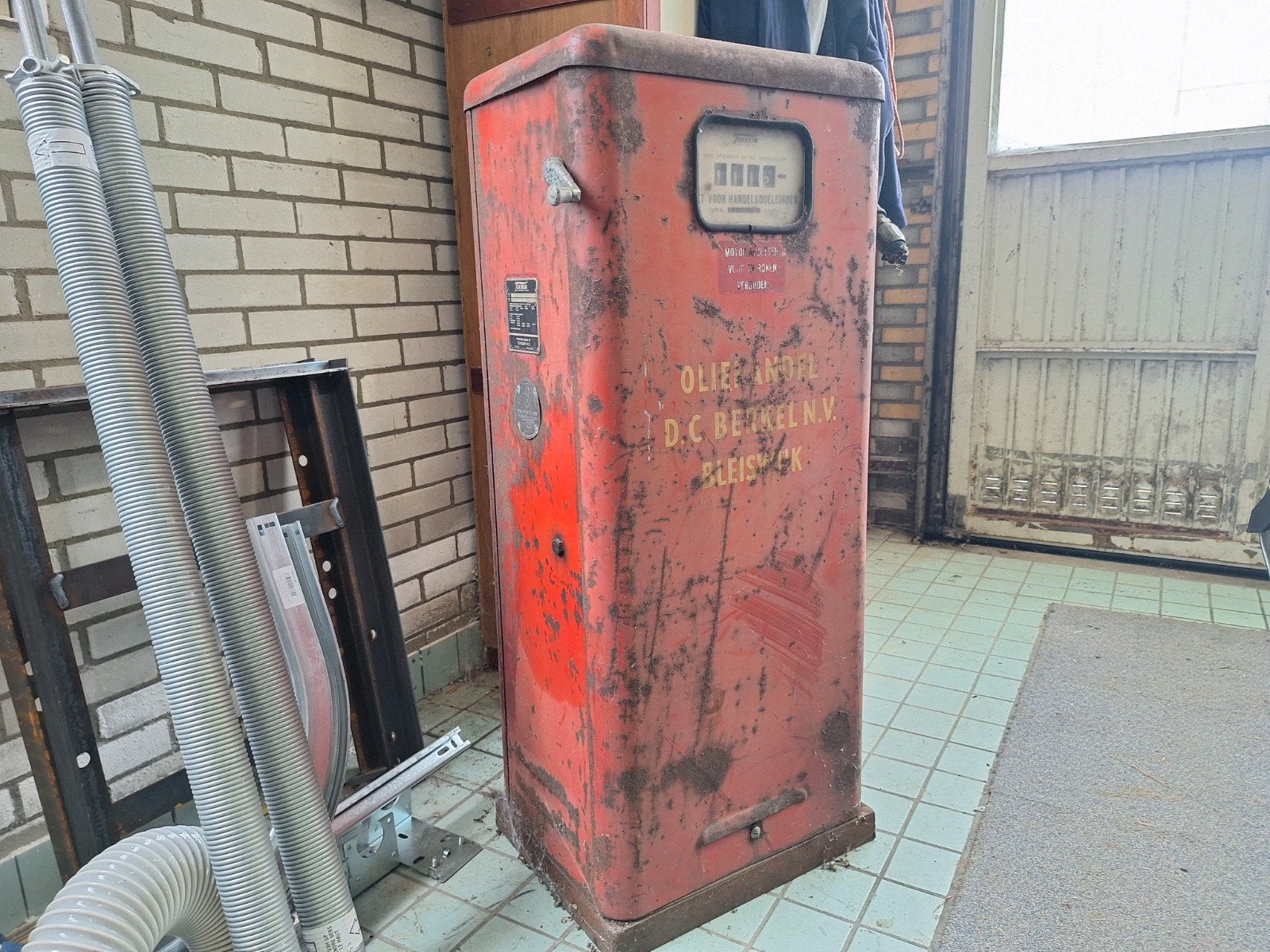 Vintage Tokheim Benzinepomp - Decoratief Object, Verzamelen, Merken en Reclamevoorwerpen, Ophalen, Gebruikt