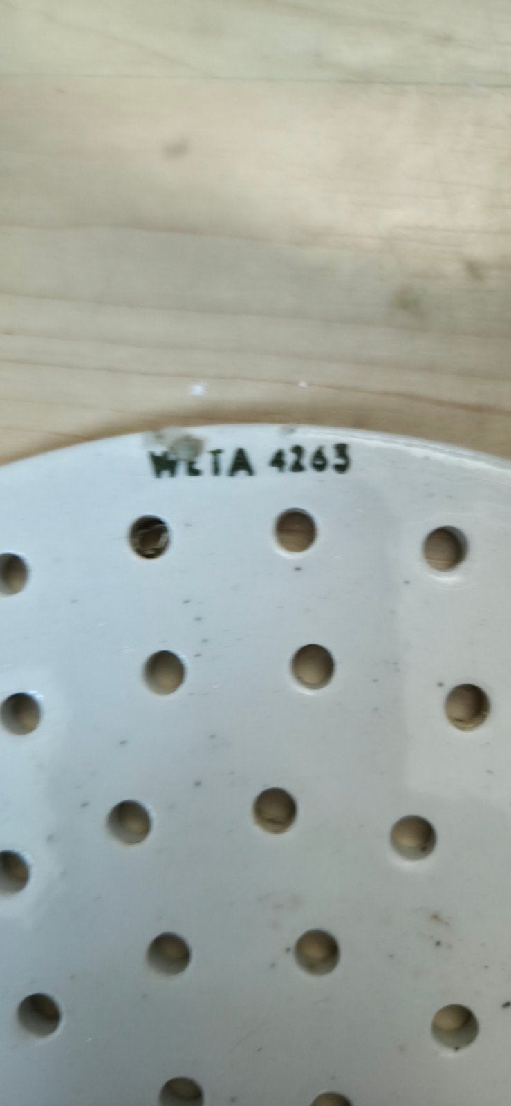Vintage WETA 4263 Glazen Puddingvorm met Deksel en Zeef, Antiek en Kunst, Ophalen